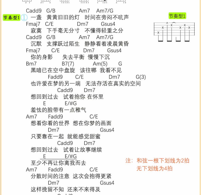 《大女孩》吉他谱_小峰峰
