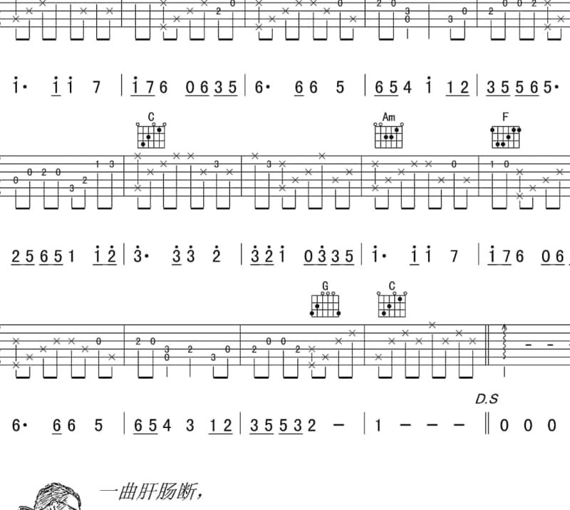 《保佑爱情remix版》吉他谱_星乐传奇