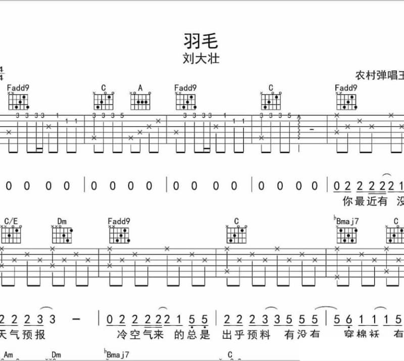 《要爱你》吉他谱_徐秉龙