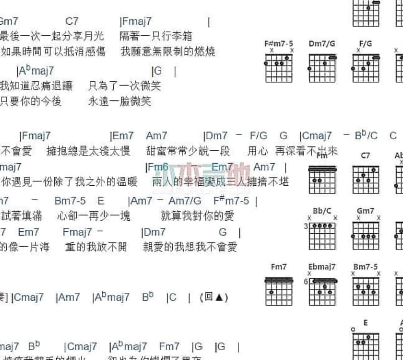 《尝一口夏天》吉他谱_徐明浩