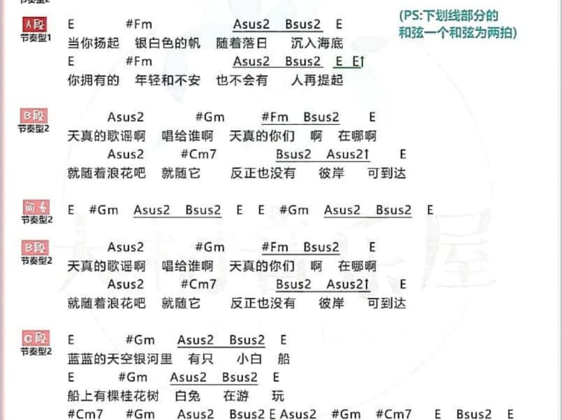 《等我来救你》吉他谱_蒋敦豪