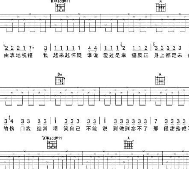 《老妈妈》吉他谱_薛建洲