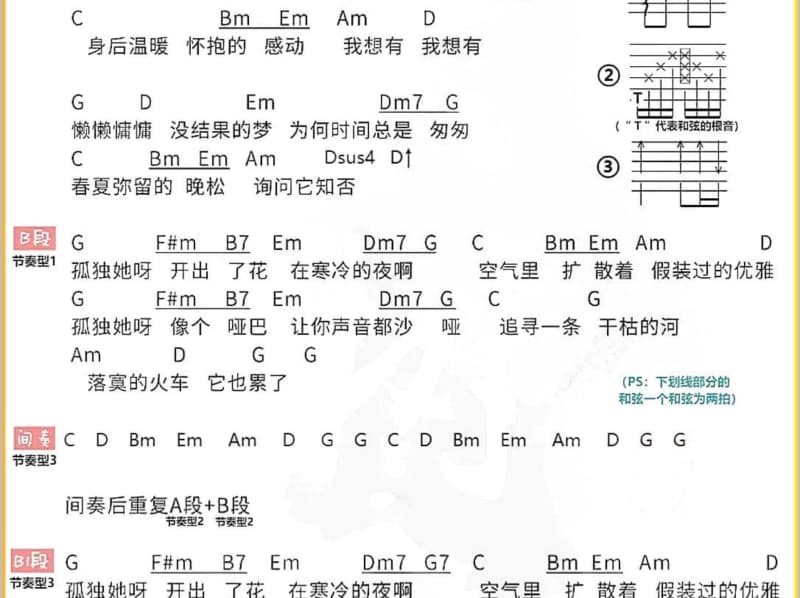 《蝴蝶结》吉他谱_阿正