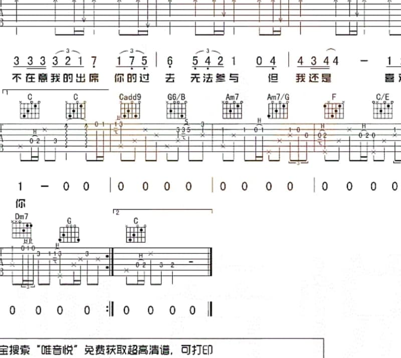 《歌曲：唱支山歌给党听》吉他谱_杨洪基