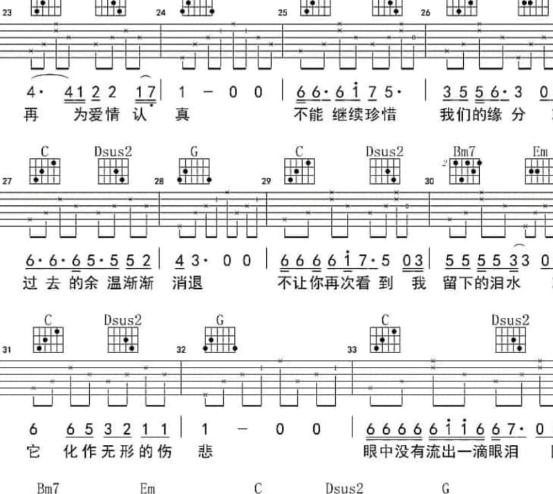 《欢喜来干杯》吉他谱_陈强