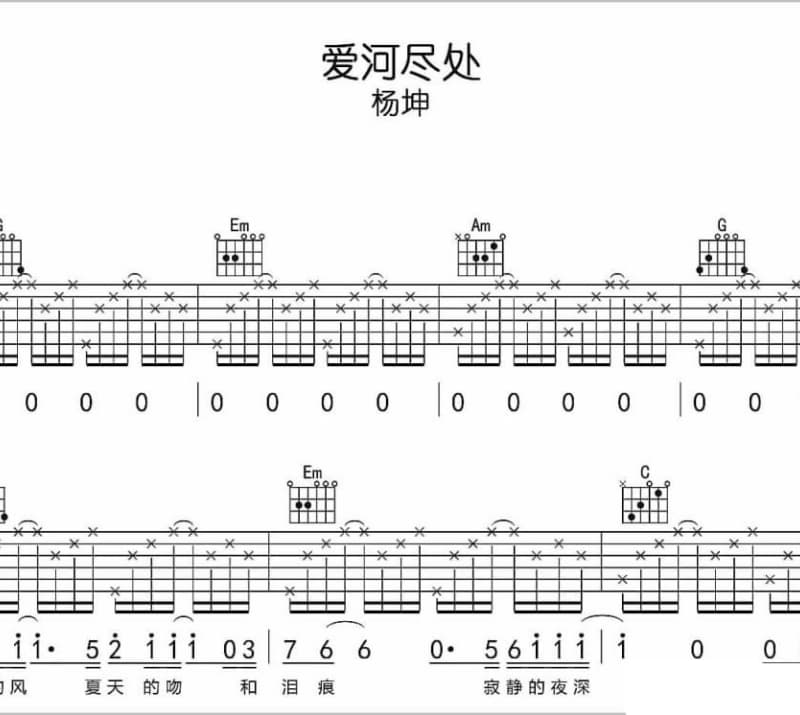 《你想咋着》吉他谱_姚世杰