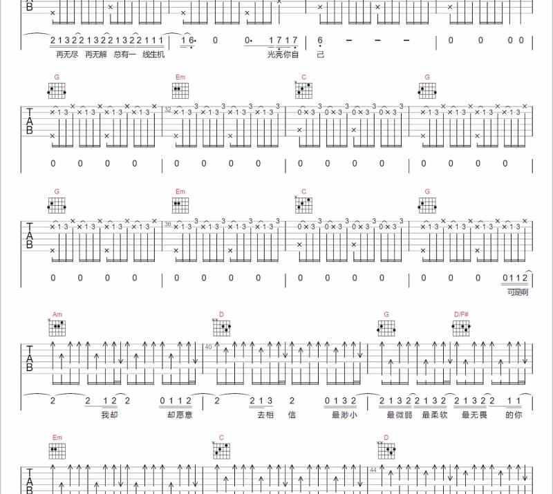 《多想你陪在身旁》吉他谱_易欣
