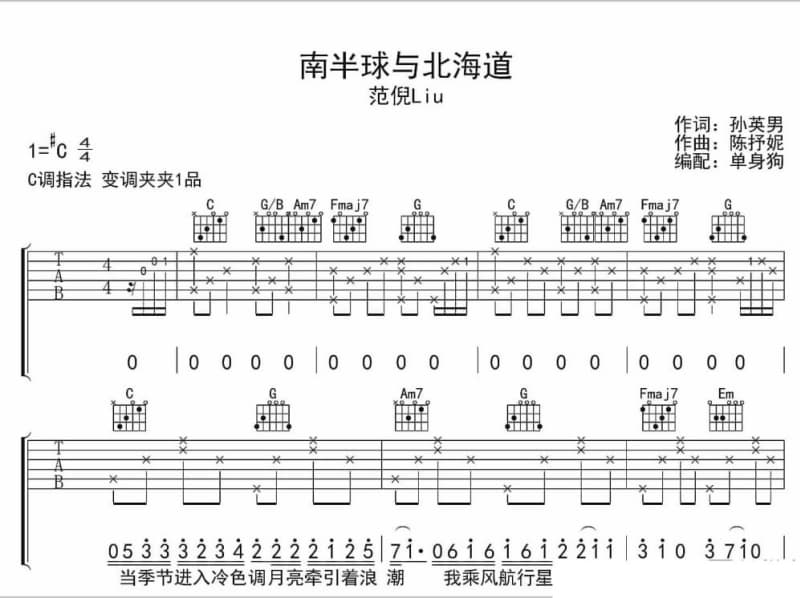 《笨鸟先飞》吉他谱_金学峰