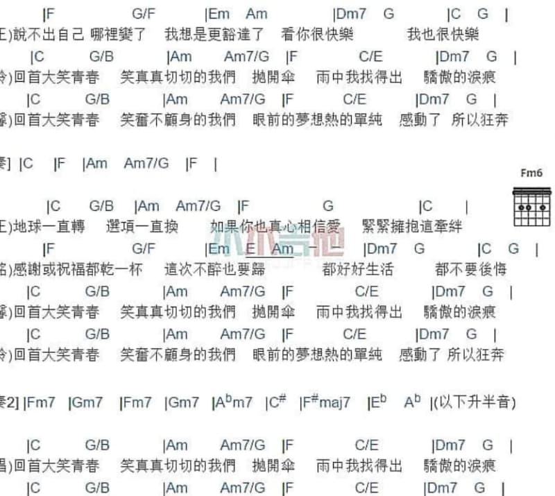 《爱我你就抱抱我》吉他谱_仔仔
