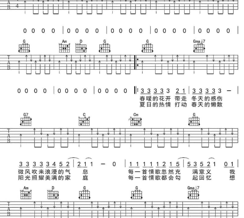 《狼图腾》吉他谱_张宝玉