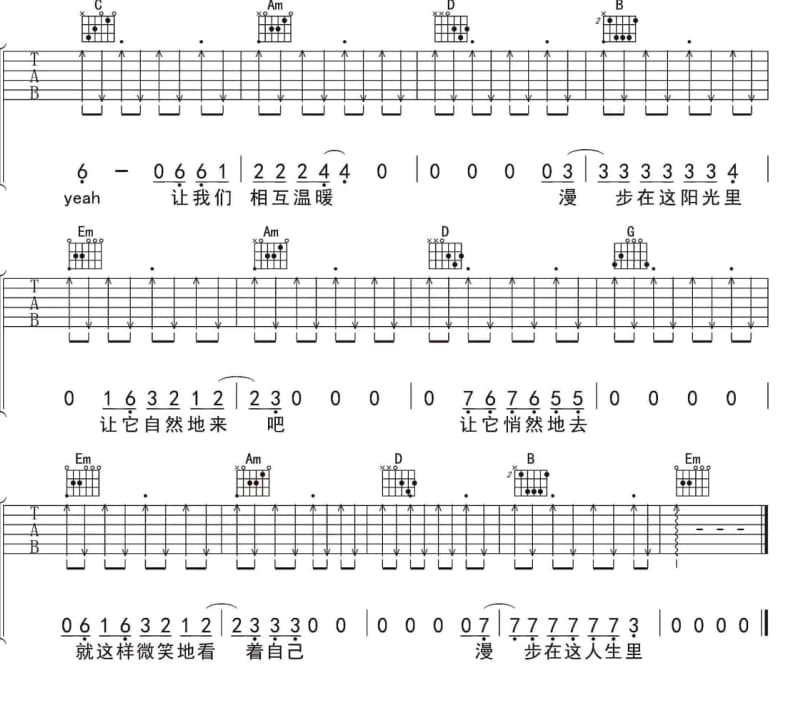 《很奇怪我爱你》吉他谱_张杰
