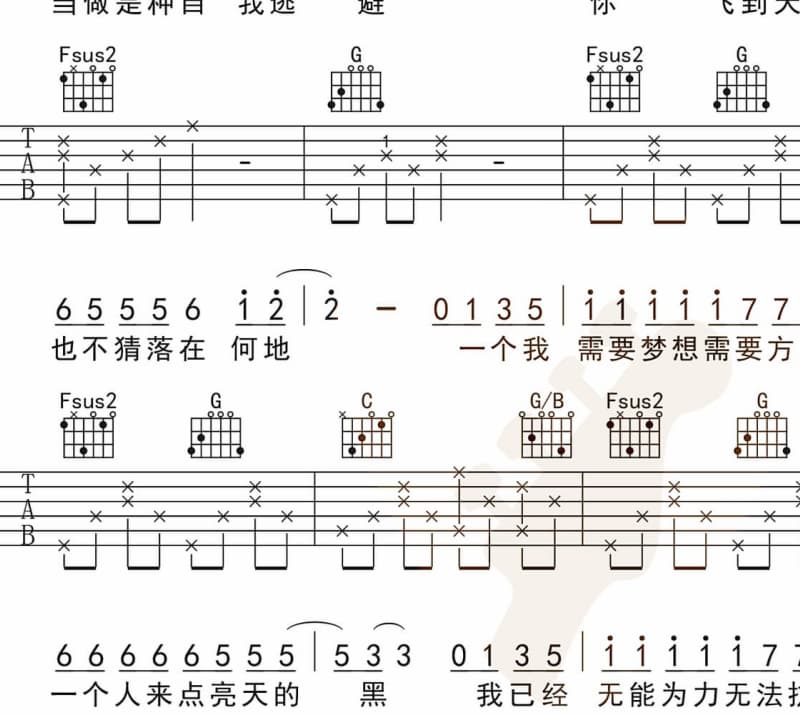 《极速漂移》吉他谱_赵凯