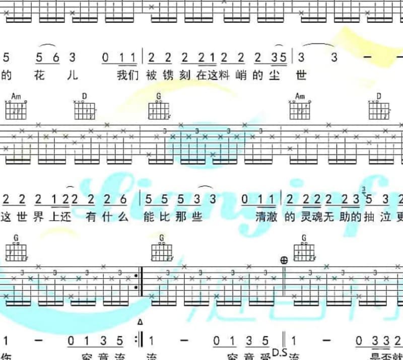 《人生大事》吉他谱_赵照