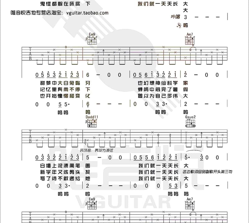 《美丽的仙女湾》吉他谱_赵真