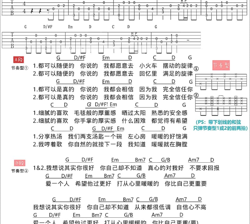 《生日会快乐》吉他谱_喆群