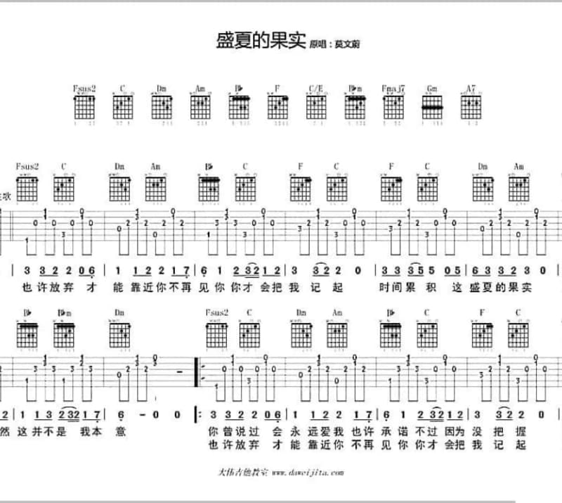 《酒梦》吉他谱_正云