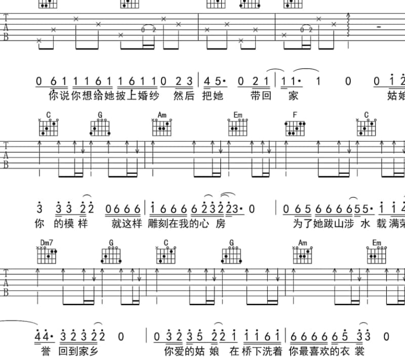 《第三只眼》吉他谱_郑钧