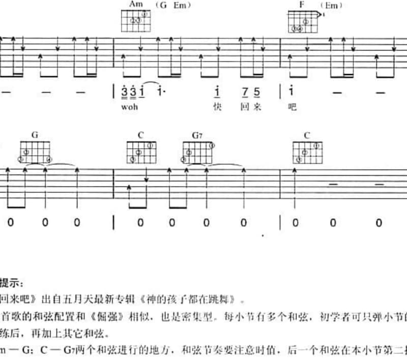 《我要的光荣》吉他谱_MC吴迪