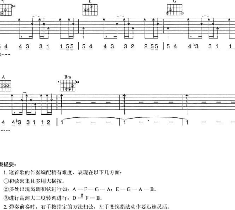 《雪人的眼泪》吉他谱_邹仁