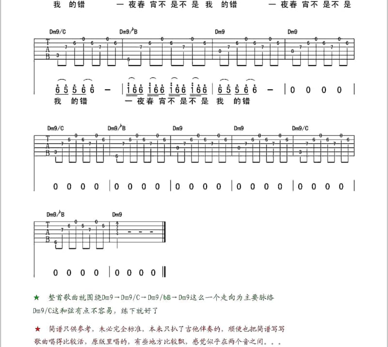 《宝贝谢谢你》吉他谱_达娃