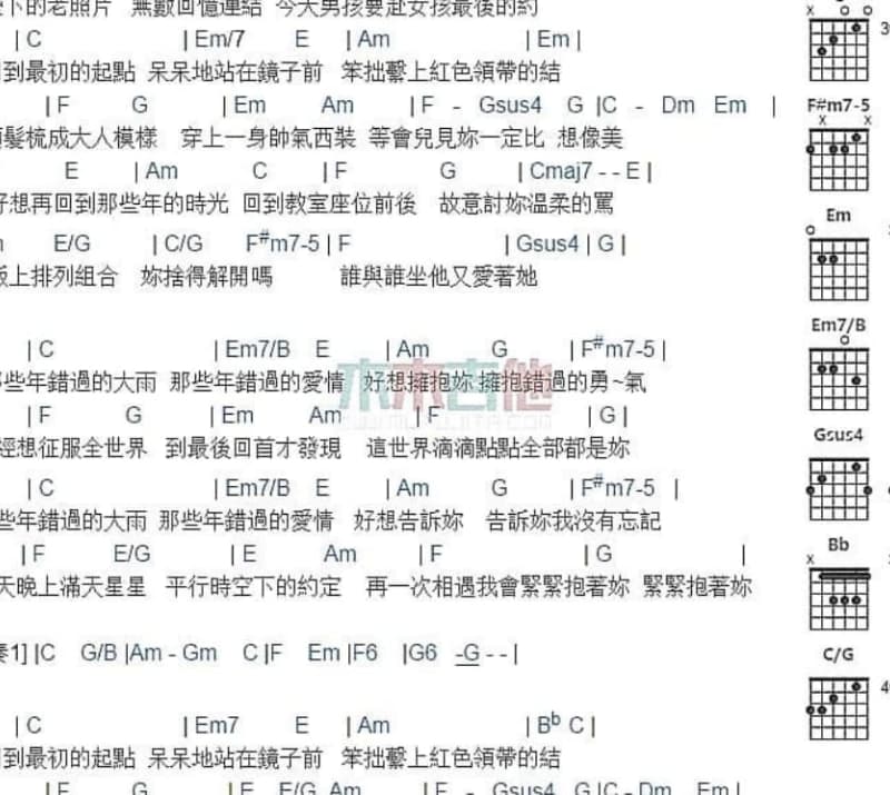 《神魂颠倒》吉他谱_邓典