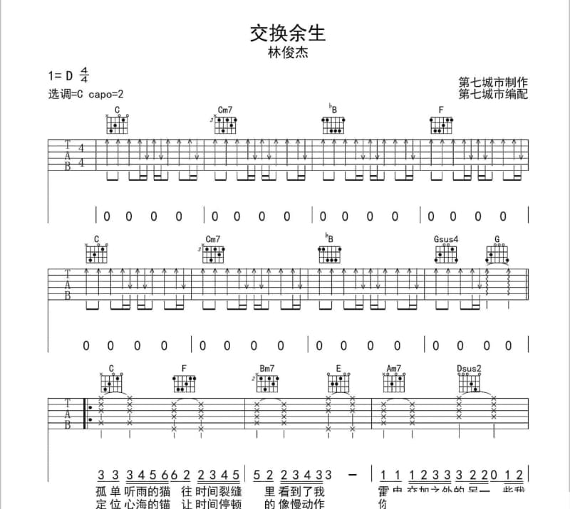 《温柔的盔甲》吉他谱_丁爽