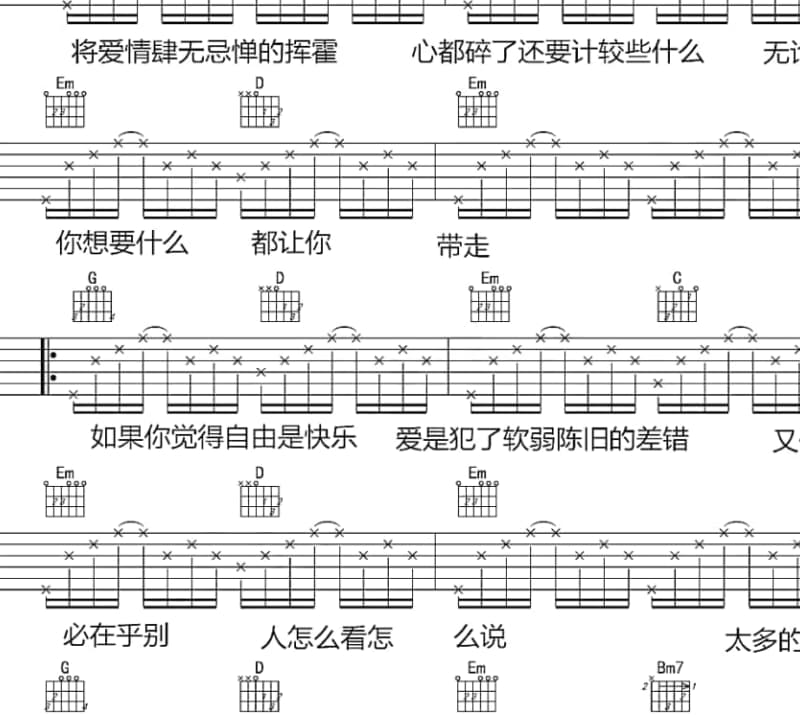 《把咖啡喝掉》吉他谱_杜奕衡