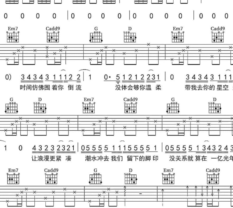 《一首没有鼓的说唱》吉他谱_方仔Rich John