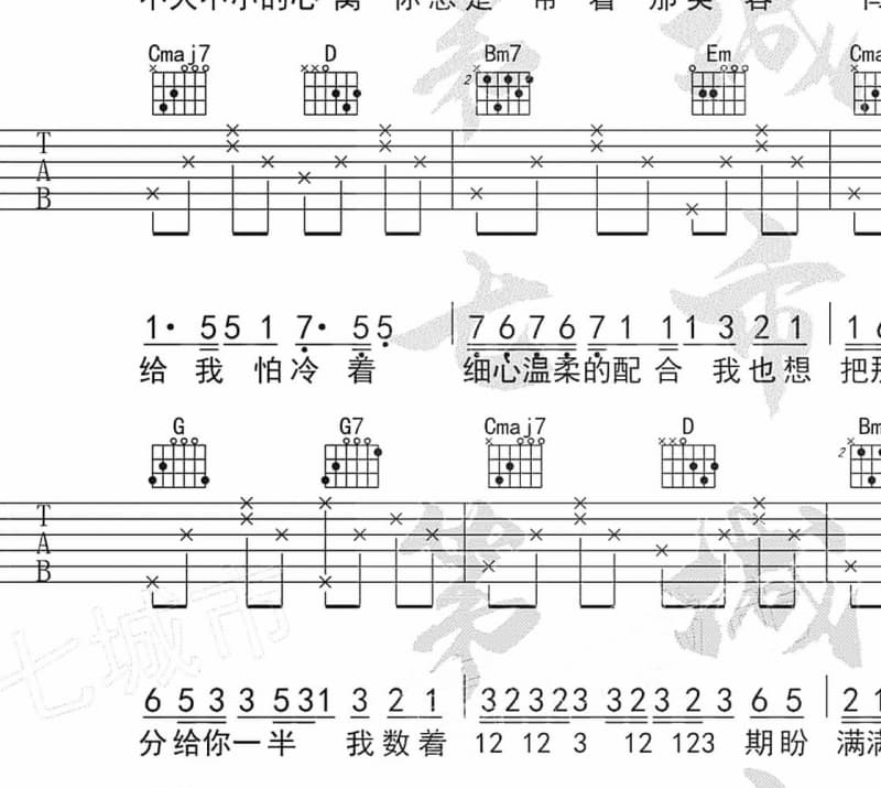 《最好的時代》吉他谱_冯博