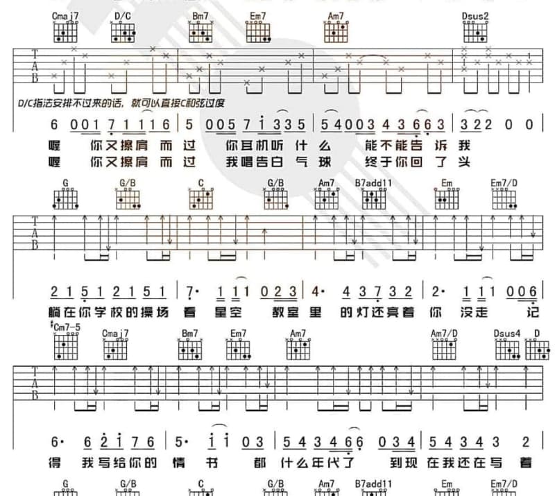 《泪望菩提》吉他谱_浮生