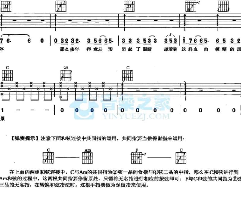 《没有了爱你就走》吉他谱_付飞社