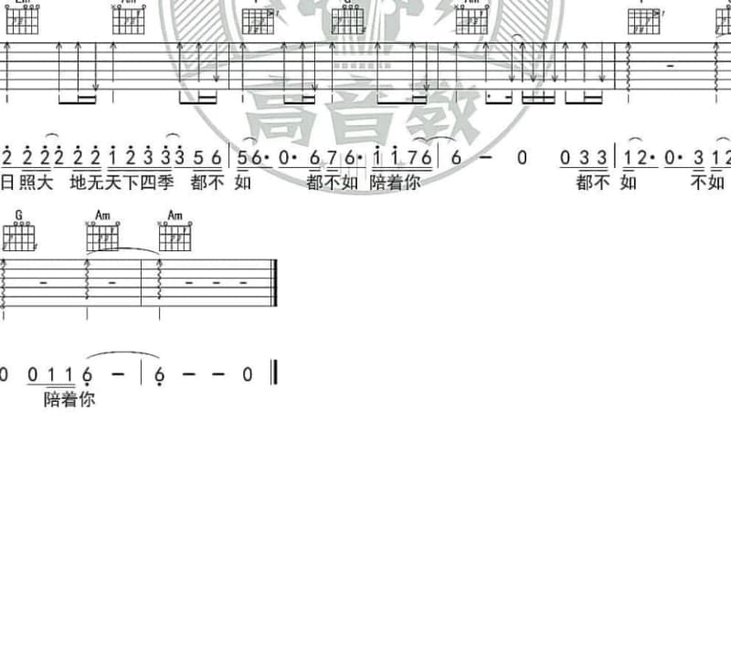 《兰花指》吉他谱_阿里郎组合