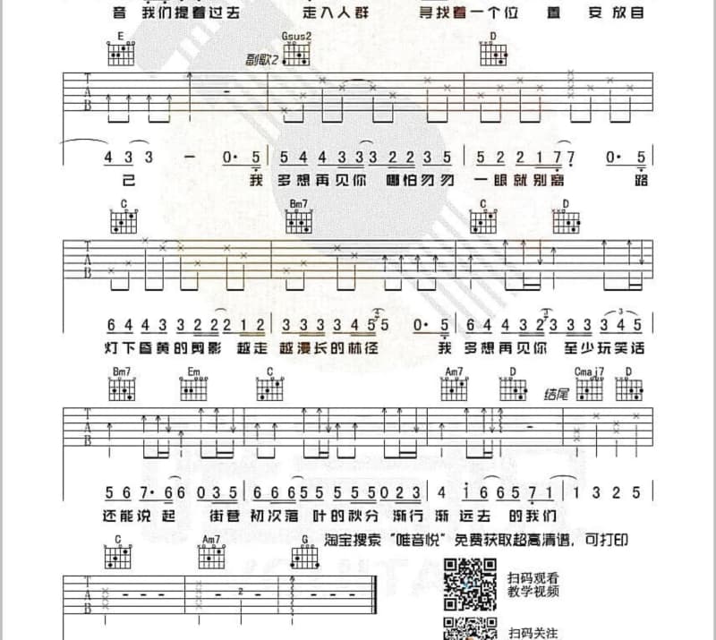 《Live A Little》吉他谱_告五人