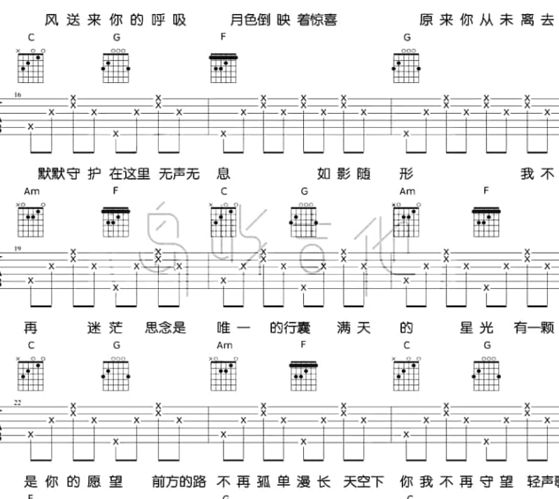 《干嘛那么累》吉他谱_光头阿兴