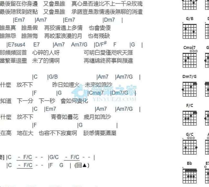 《孤单寻梦》吉他谱_广东夜神