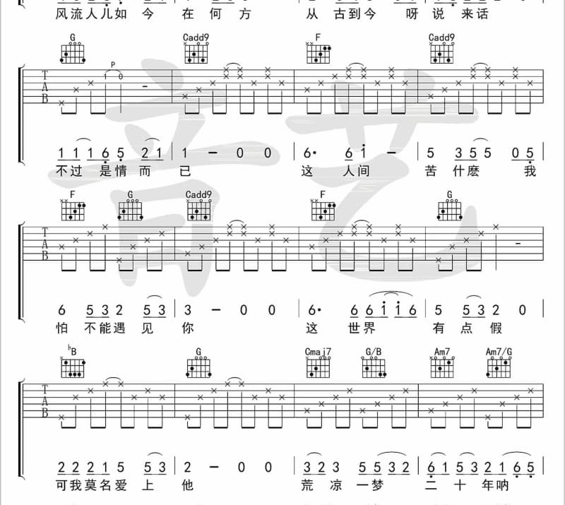 《年轻没有失败》吉他谱_海军