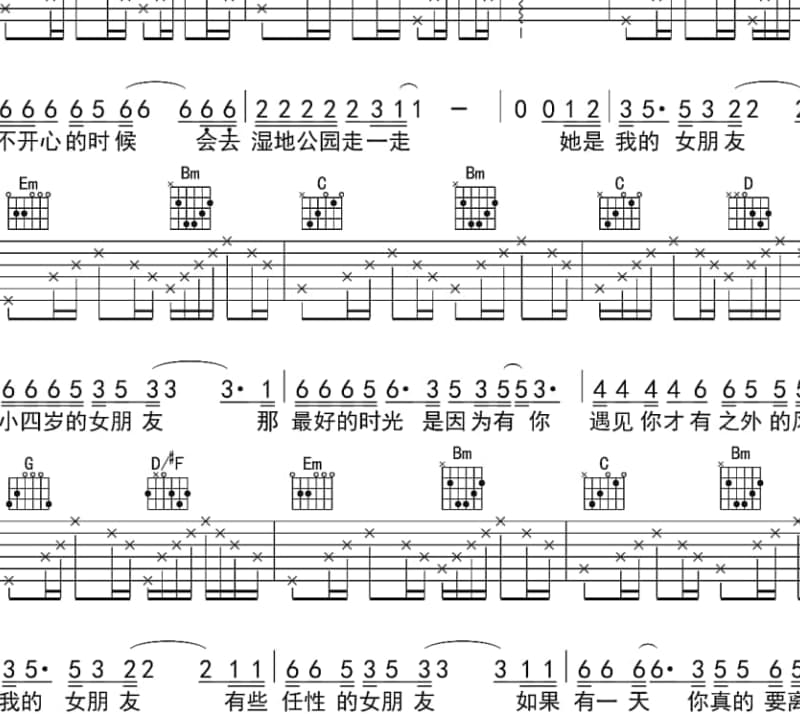 《闭上眼睛》吉他谱_贺仙人