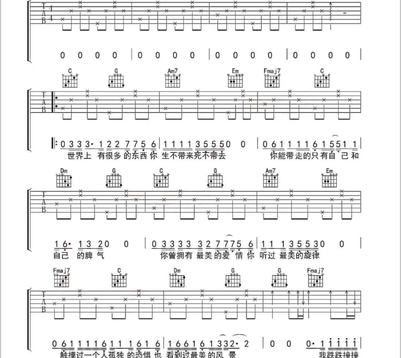 《Be my lover》吉他谱_Ume band