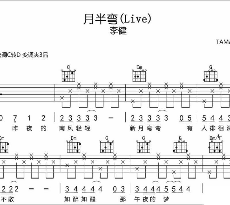 《爱已经满满的》吉他谱_黄嘉千