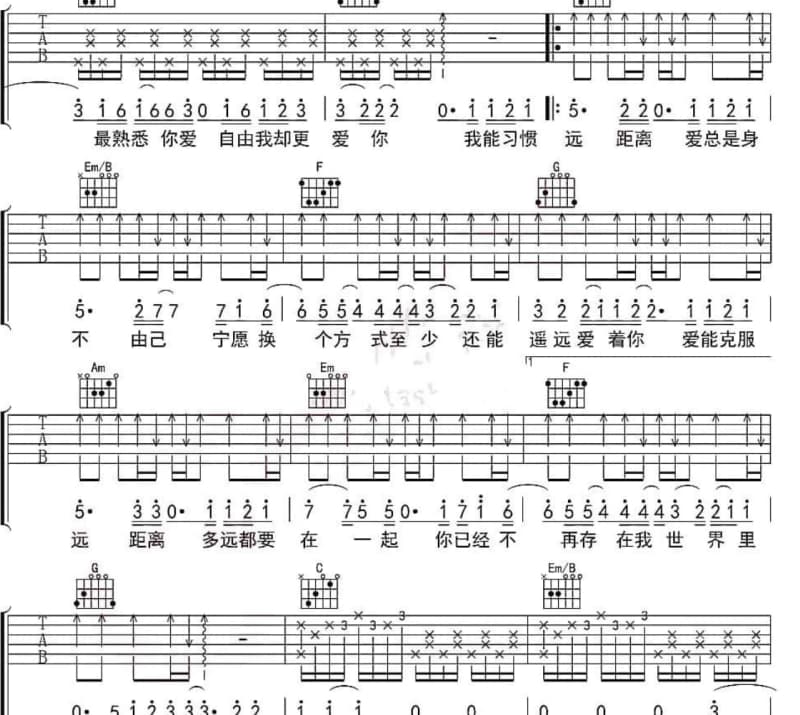 《China Rain》吉他谱_黄莺莺