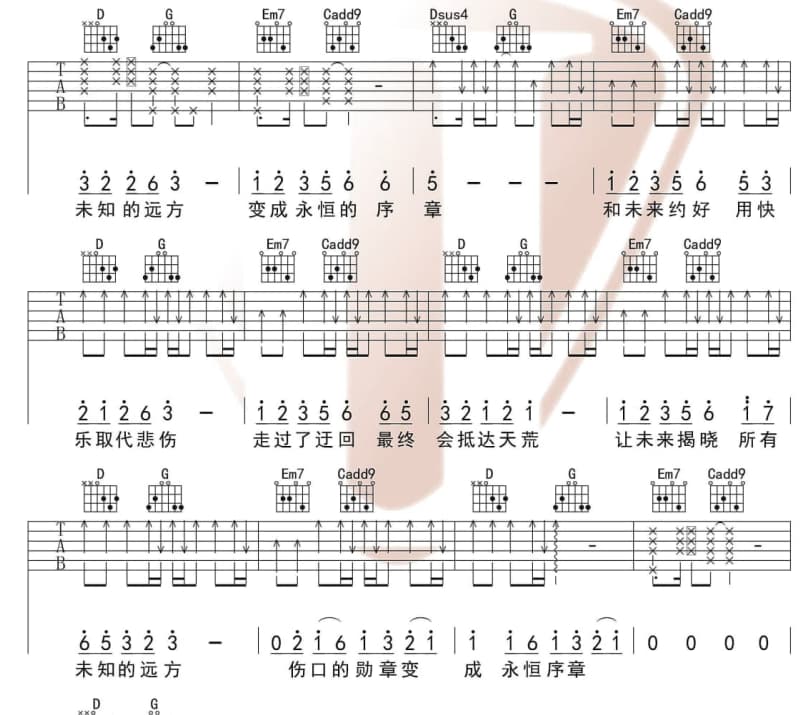 《Arthur》吉他谱_黄韵玲