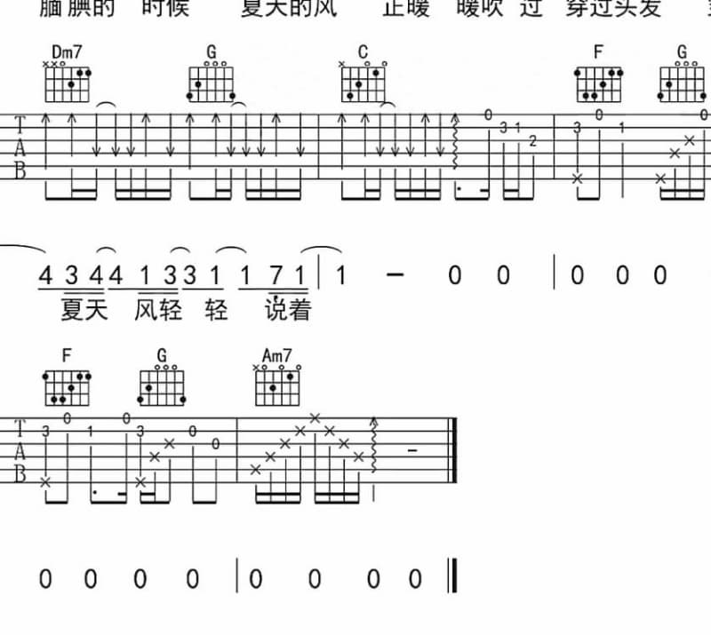 《月娘啊 ! 听我讲》吉他谱_江蕙