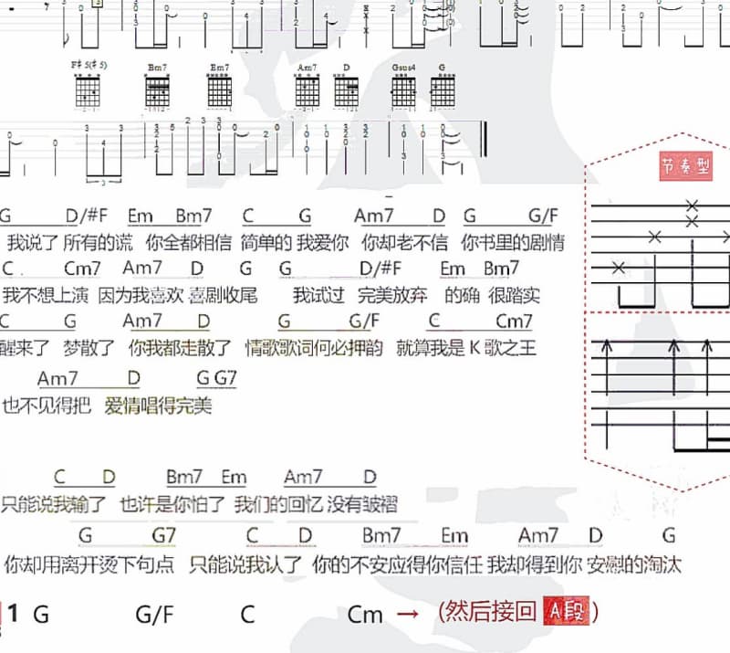 《我家在那里》吉他谱_姜育恒
