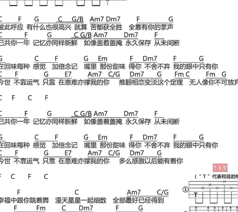 《你已离开了我》吉他谱_蒋承龙