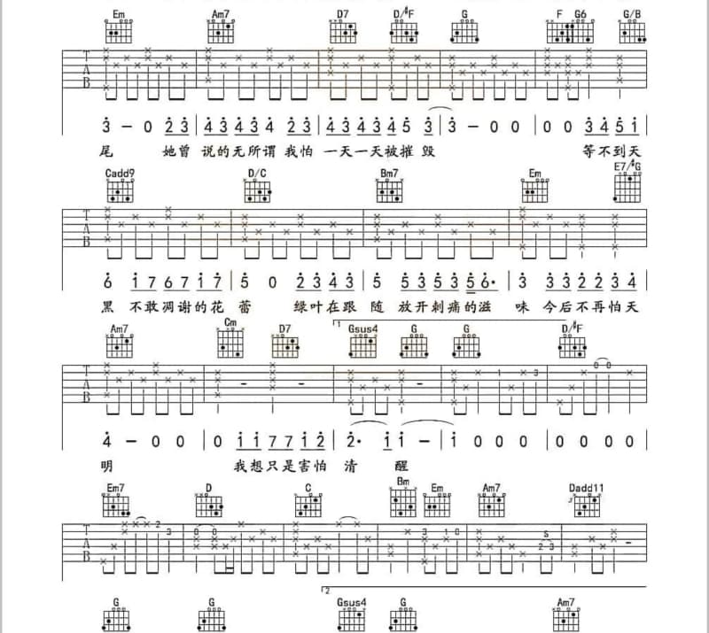 《You me》吉他谱_金振彪