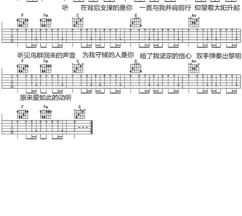 《Somewhere Someone》吉他谱_蓝心湄