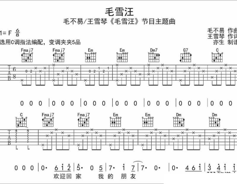 《十万个问上帝》吉他谱_李克勤