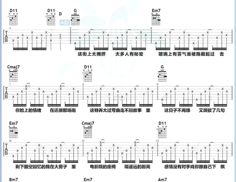 《翻转坏未来》吉他谱_李依瑾
