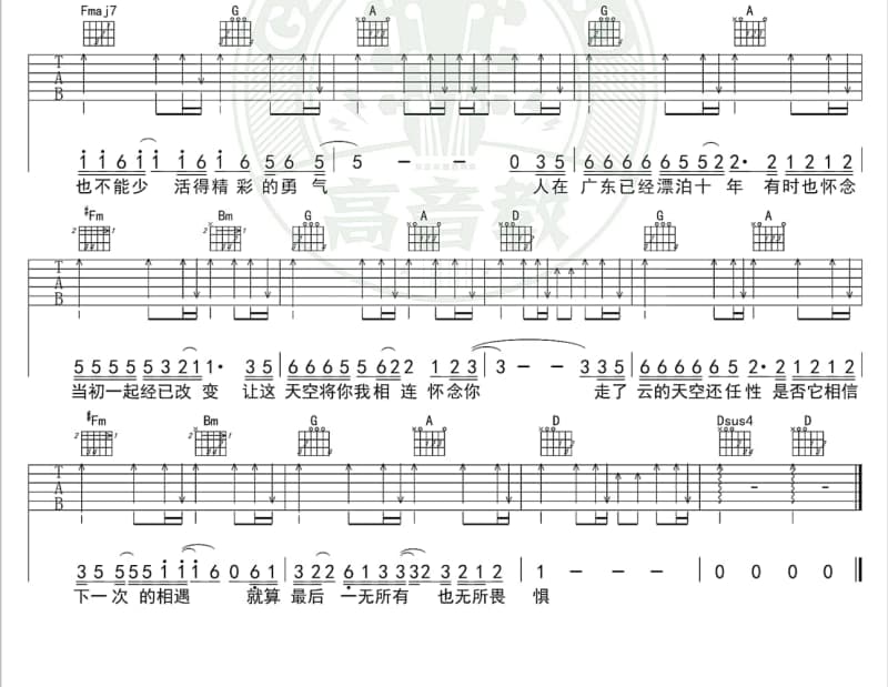 《带着幸福回家过年》吉他谱_梁佳玉/宋晓静