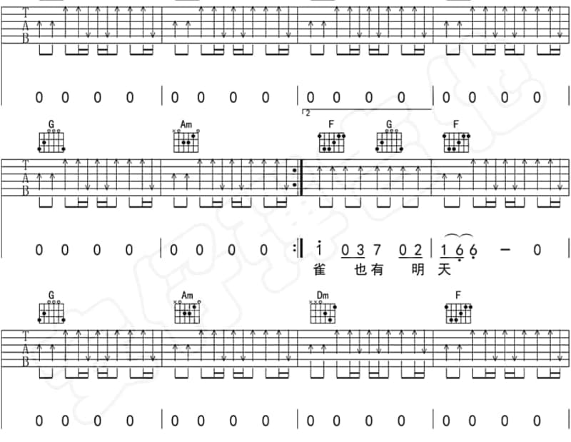 《AUNTIE》吉他谱_林海峰